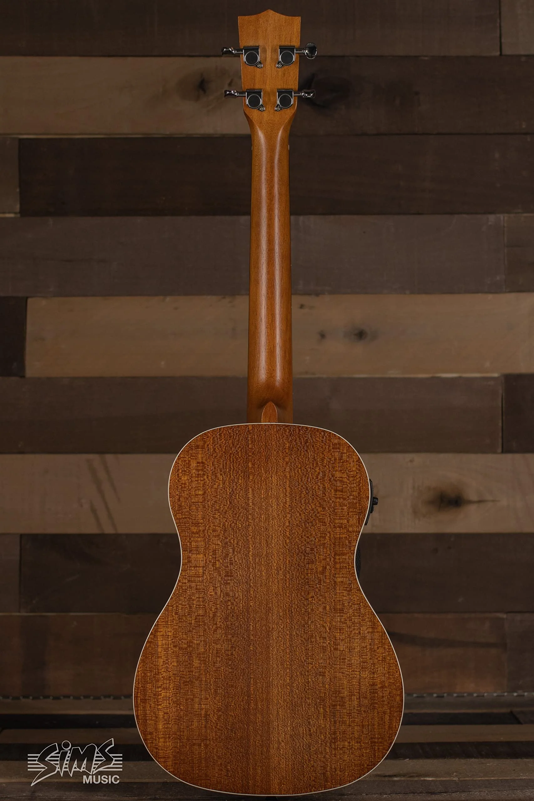 Geartree Kala KA-BE Satin Mahogany Baritone Ukulele w/EQ - Image 3