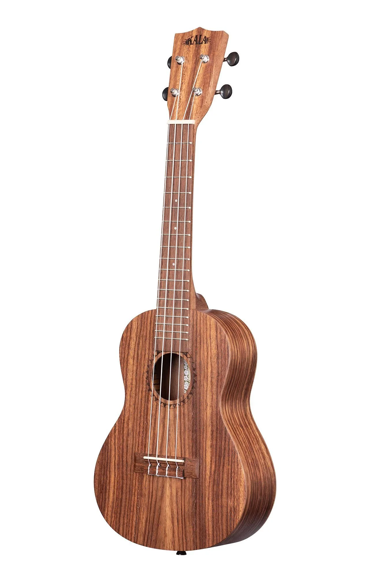 Kala Brand Music Co. Teak Collection, 4-String Ukulele, Natural, Concert (KA C) - Image 4