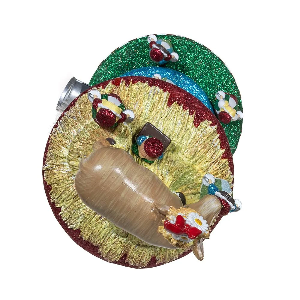 Kurt Adler 16.5-inch Hollywood Nutcrackers 8 Maids A Milking Nutcracker - Image 5