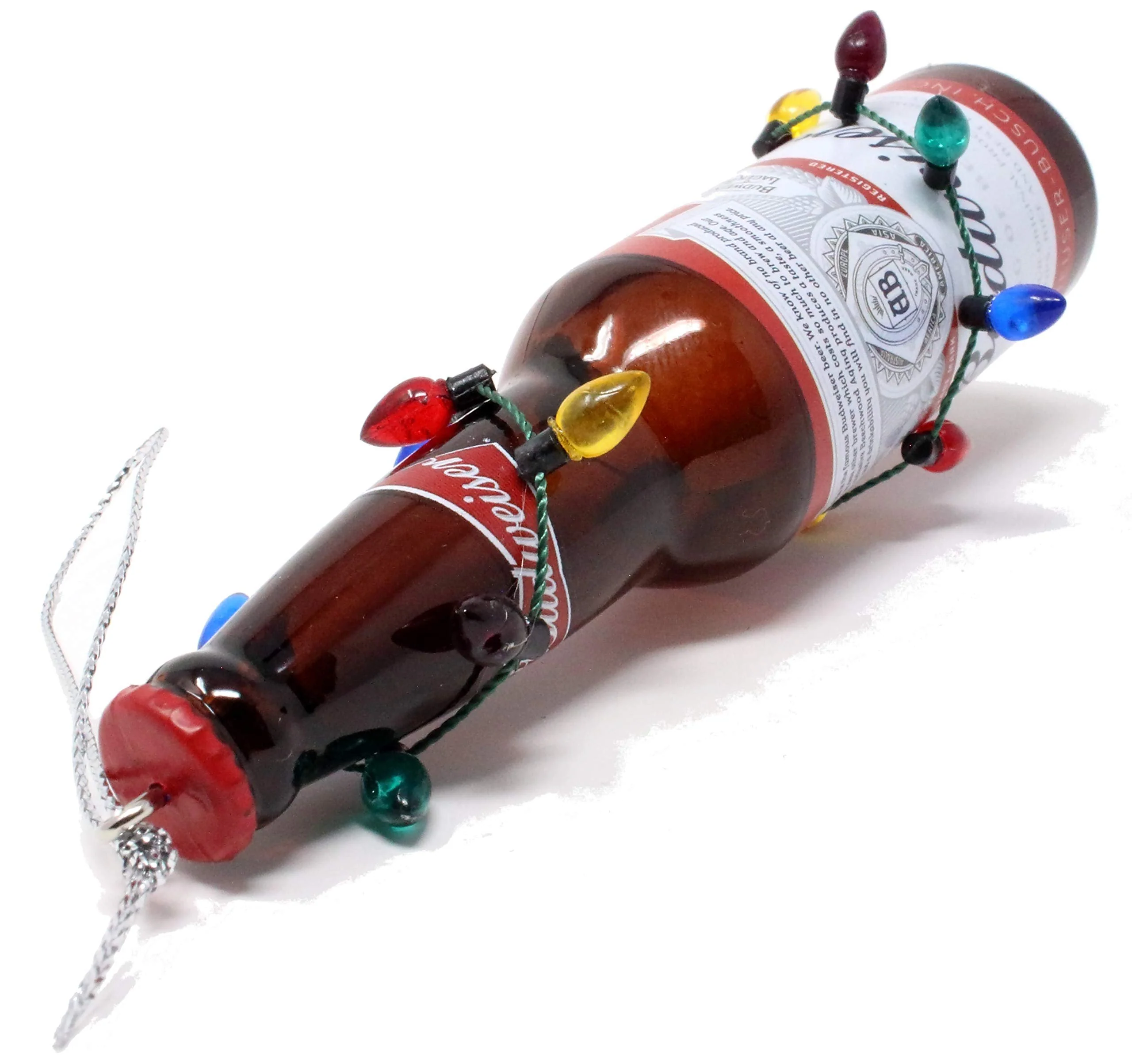 Kurt Adler Budweiser and Bud Light Beer Bottle Ornaments (Bud/Bud Light Two Pack) - Image 4