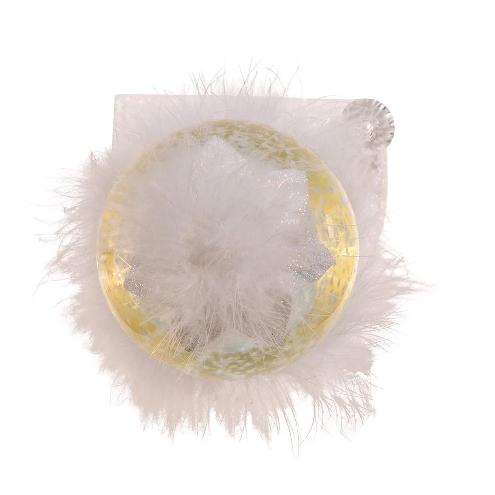 Kurt Adler Hollywood Nutcrackers Battery Operated Lit Animated Musical White Soldier Water Globes Hat Nutcracker - Image 5