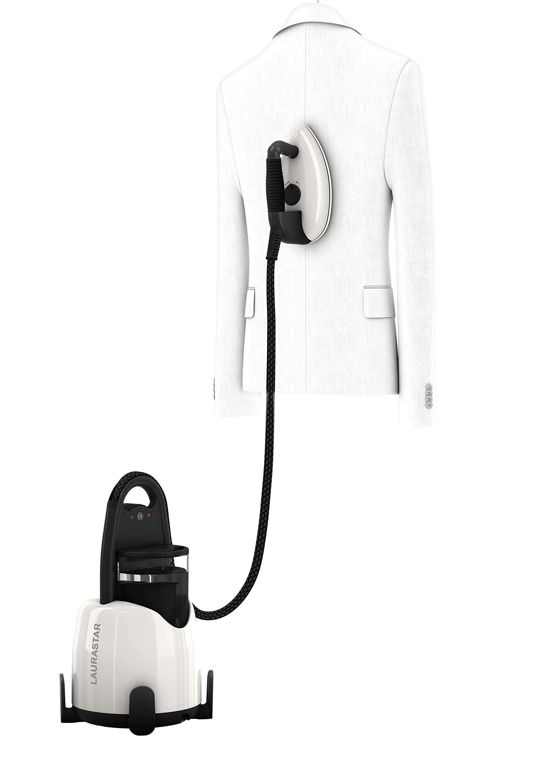 Laurastar Lift White Steam Iron: 3in1 Iron, Steamer and Textile Purifier Continuous Steam Pressure - Image 4